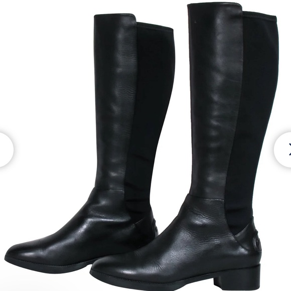 Tory Burch Caitlin Stretch Boots - Picture 1 of 6